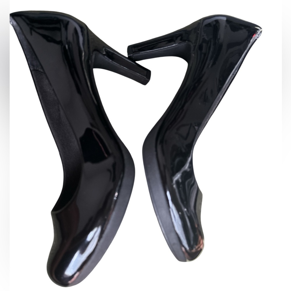 Clarks Black Heels Sleek and Comfortable